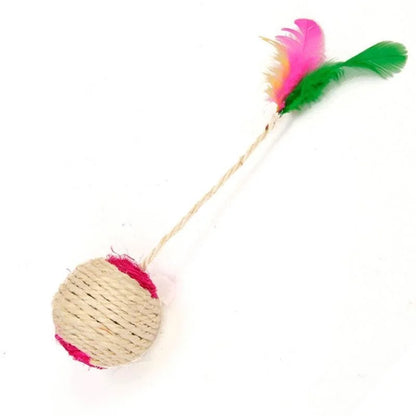 Interactive Sisal Cat Toy